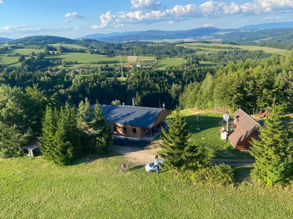 Restaurace A Penzion Gansberg Cotkytle Exteriér fotografie